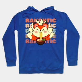 Cute Fox Eating Ramen Hoodie